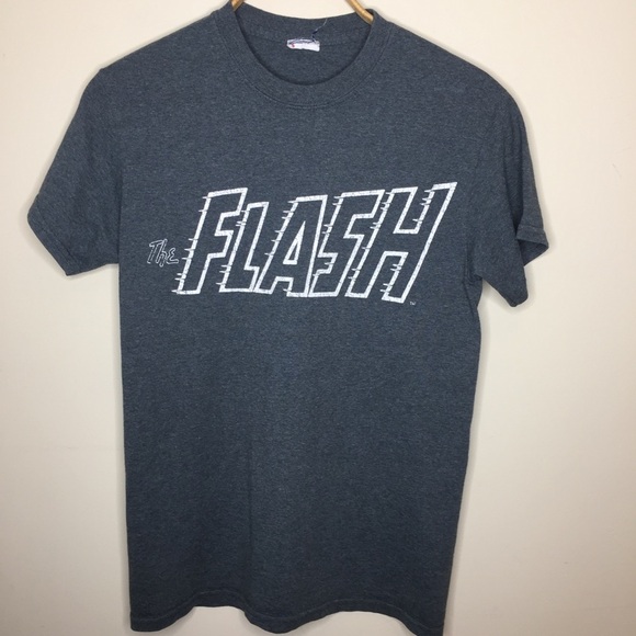 [The Flash] Gray T-Shirt - Picture 1 of 6
